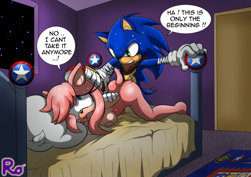 Sonic Rose Bondage Hentai